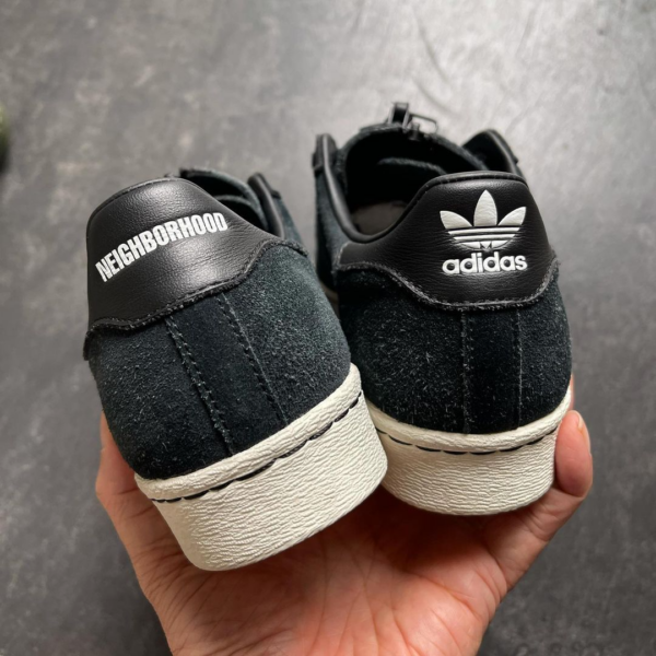 Giày Adidas Superstar 80s 'Core Black' GX1400 - Ảnh 6