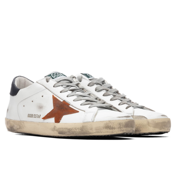Giày Golden Goose Superstar 'White Orange' GMF00101-F002120-10787 - Ảnh 3