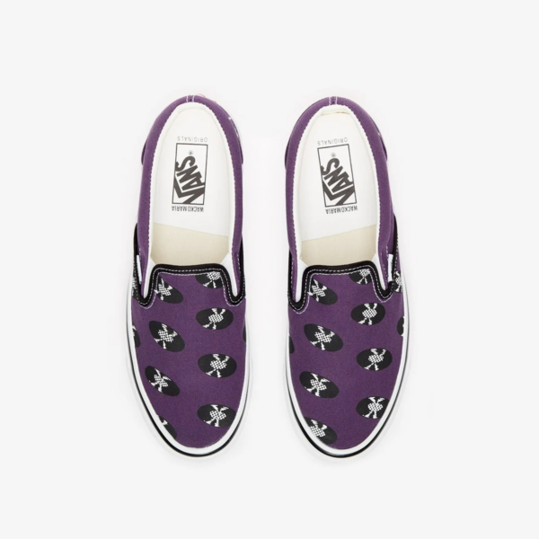 Giày Vans Wacko Maria x OG Classic Slip-On 'Purple Records' VN0A45JK596 - Ảnh 3
