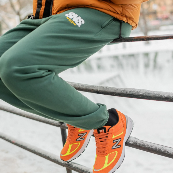 Giày New Balance 990v5 Made in USA 'Orange' M990OH5 - Ảnh 2