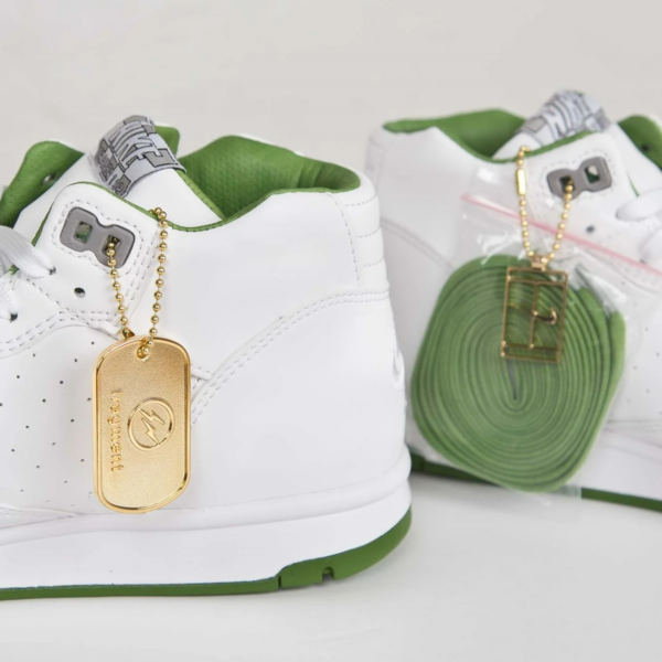 Giày Nike Air Trainer 1 Fragment White Chlorophyll 806942-113 - Ảnh 3