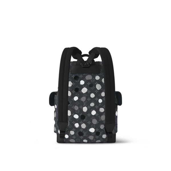 Balo Louis Vuitton x YK Christopher MM Backpack 'Black Silver' M46403