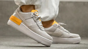 Alternative view of Giày Nike Wmns Air Force 1 Shadow 'Tan Orange' CU3446-001