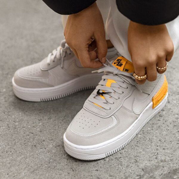 Giày Nike Wmns Air Force 1 Shadow 'Tan Orange' CU3446-001 - Ảnh 4