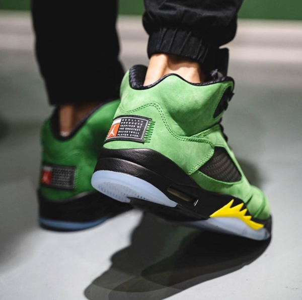 Giày Nike Air Jordan 5 'Oregon Ducks' H013-MNJDLS-535 - Ảnh 4