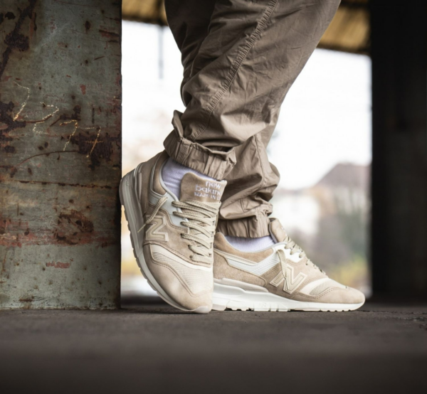 Giày New Balance 997 Made In USA 'Tan' M997PAB - Ảnh 4