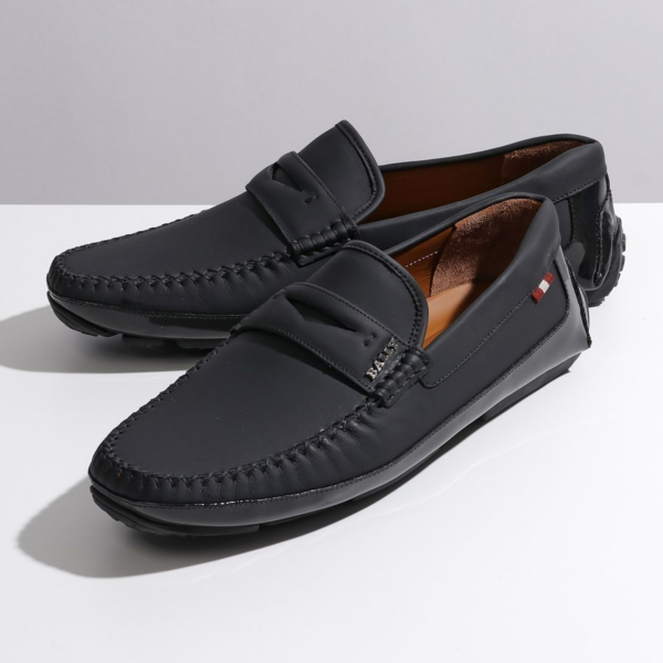 Giày Bally Men's Black Pintos Leather Loafers 'Black' 6222970 - Ảnh 4