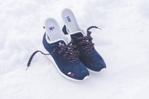 Giày Kith x Moncler x Asics Gel Lyte 3 'Navy' HK729-5858 - Ảnh 4