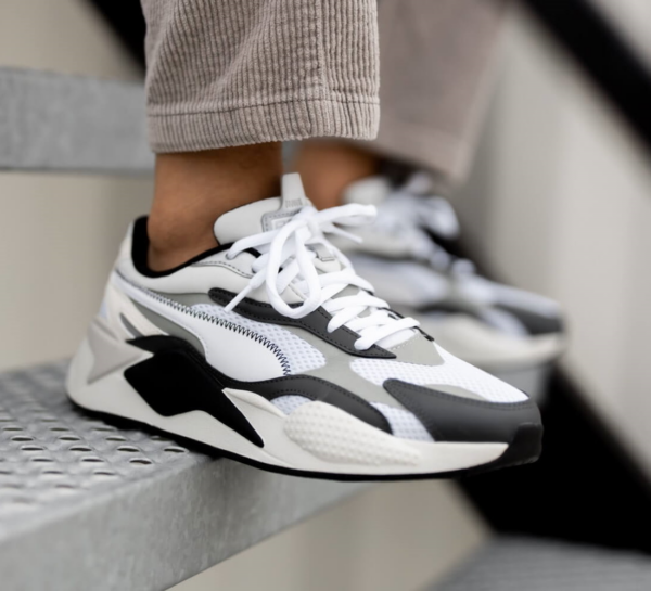 Giày Puma RS-X3 Millenium 'White Black Limestone' 373236-07 - Ảnh 8