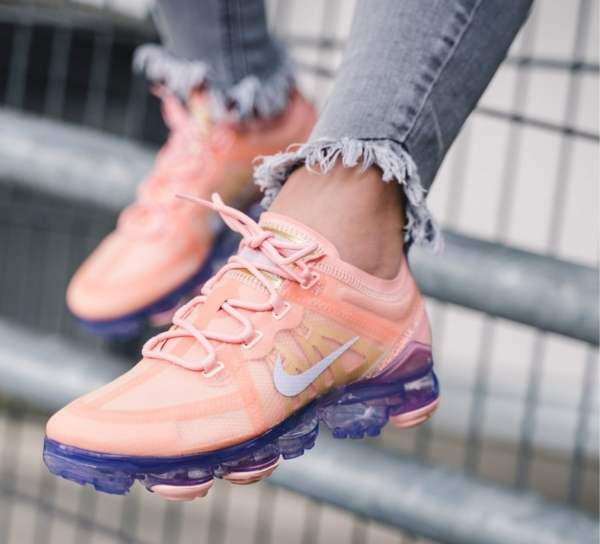 Giày Nike Wmns Air VaporMax 2019 'Bleached Coral' AR6632-603 - Ảnh 4