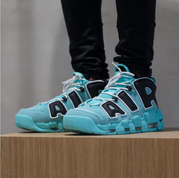 Giày Nike Air More Uptempo '96 QS 'Light Aqua' CN8118-400 - Ảnh 4