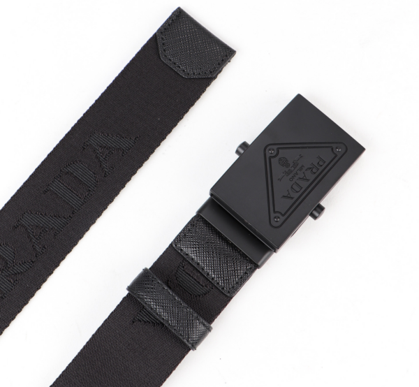 Thắt Lưng Prada Plain Leather Logo Belts 2CN0722DKF-F0002 - Ảnh 2