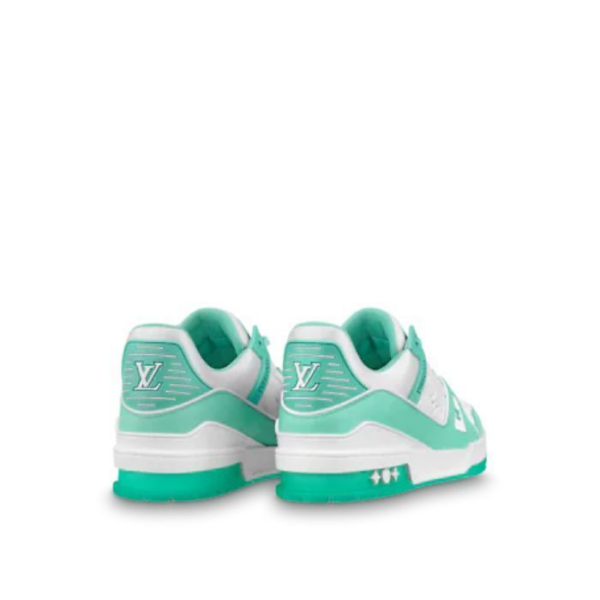 Giày Louis Vuitton LV Trainers 'Green' 1A8KBQ - Ảnh 2