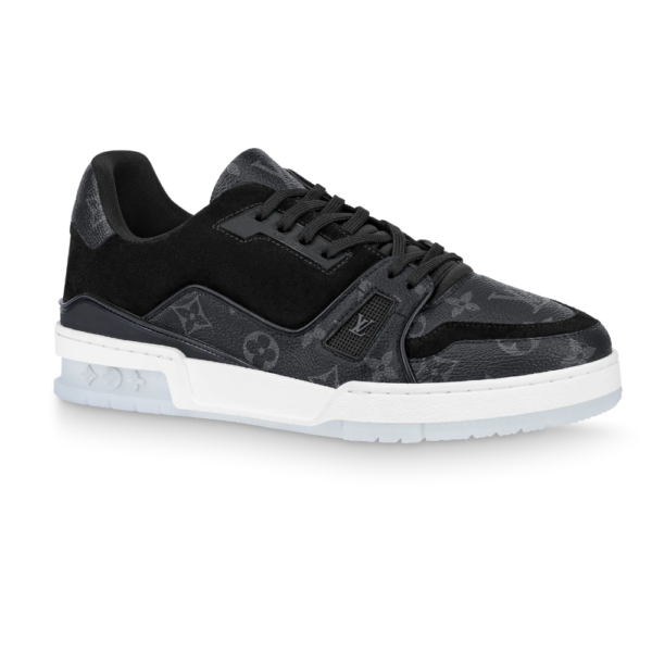 Giày Louis Vuitton LV Trainers 'Icon Black' 1A8PU8 - Ảnh 3