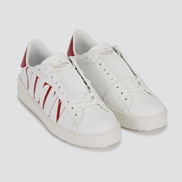 Giày Valentino Open Sneaker In Calfskin Leather WW2S0781XZUKR5 - Ảnh 5