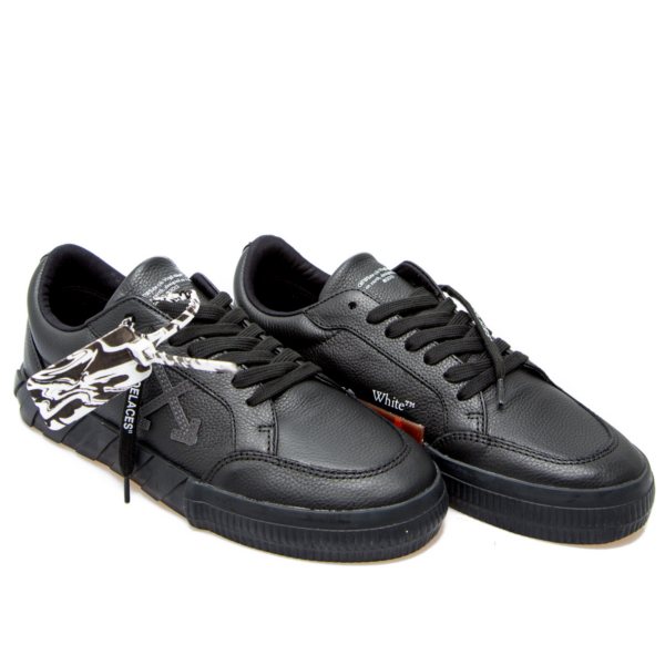 Giày Off-White Low Vulc Black Iridescent OMIA085E20LEA0011081 - Ảnh 2