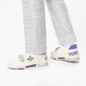Alternative view of Giày Louis Vuitton LV Trainers 2021 'Purple' 1A98W1