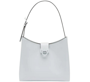 Túi Salvatore Ferragamo Ladies Trifolio Large 'White' 210928-748162