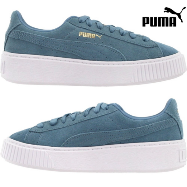 Giày Puma Suede Platform 'Blue' 362223-13 - Ảnh 3