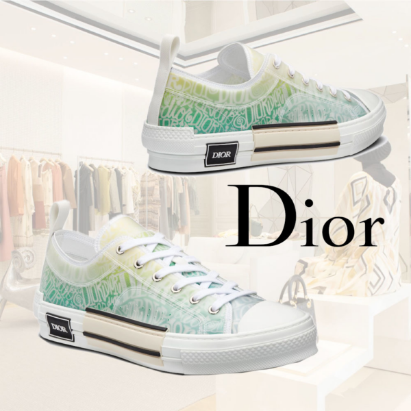 Giày Dior B23 Low Dior and Shawn Print 3SN249YYL-H661 - Ảnh 2