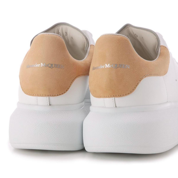 Giày Alexander McQueen Wmns Oversized Sneaker 'White Beige' 553770-WHGP7-9254 - Ảnh 2