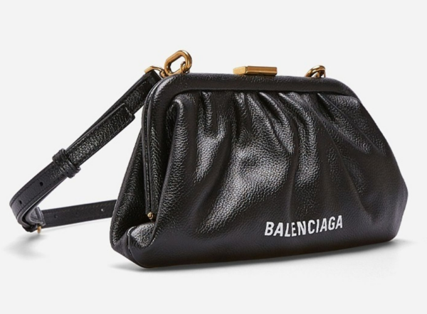 Túi Balenciaga Handbag Clutch Bag 'Black' 618895-1IZOM-1000 - Ảnh 4