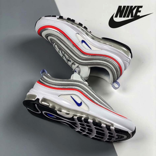 Giày Nike Wmns Air Max 97 Essential 'Flash Crimson Silver' CZ6087-101 - Ảnh 5