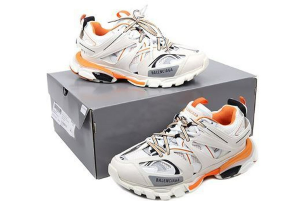 Giày Balenciaga Track Sneaker 'White Orange' 542023-W1GB1-9059 - Ảnh 4