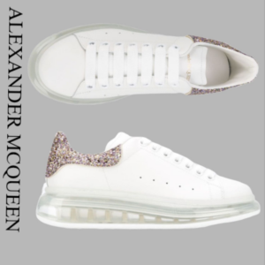 Alternative view of Giày Alexander McQueen Oversized Sneaker 'Candy Glitter' 621718-WHYB1-9534