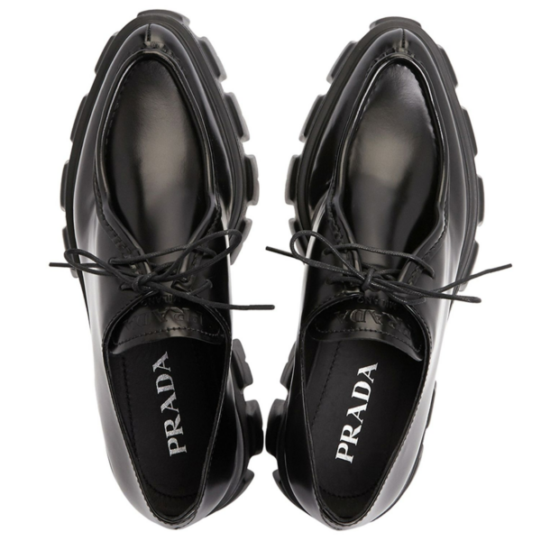 Giày Prada Logo Monolith Pointy 'Black' 1E719M-055-F0002 - Ảnh 7