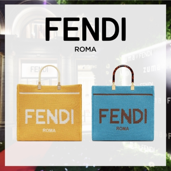 Túi Fendi Sunshine Crochet Bag 'Yellow' 8BH386-AFP2-F1E8X - Ảnh 5