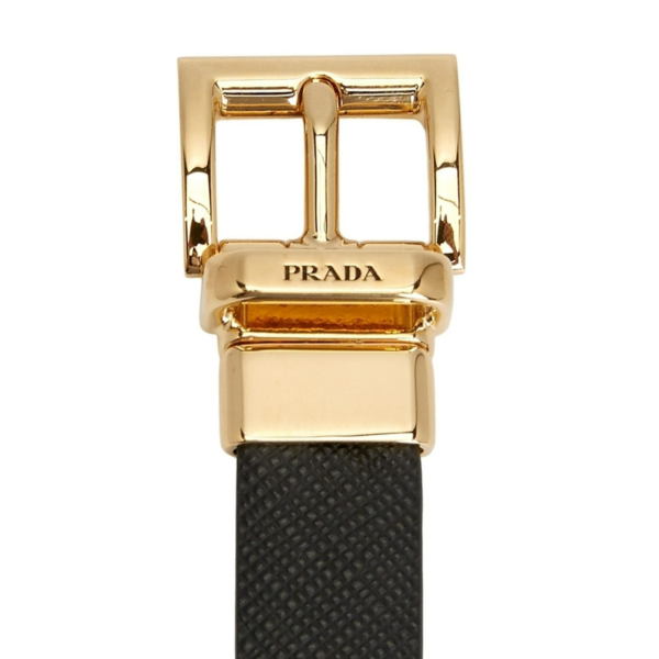 Thắt Lưng Prada Logo 'Black' 1CC477-053-F0ZQ0 - Ảnh 6