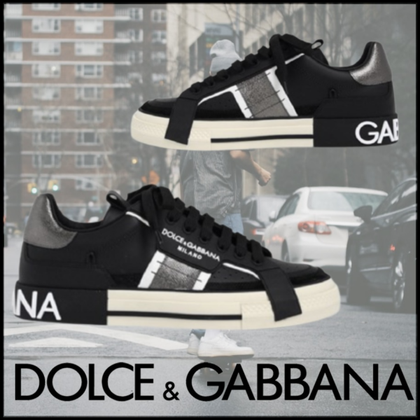 Giày Dolce & Gabbana Calfskin 2.0 Custom Black Silver CS1863-AO223-8B979 - Ảnh 3