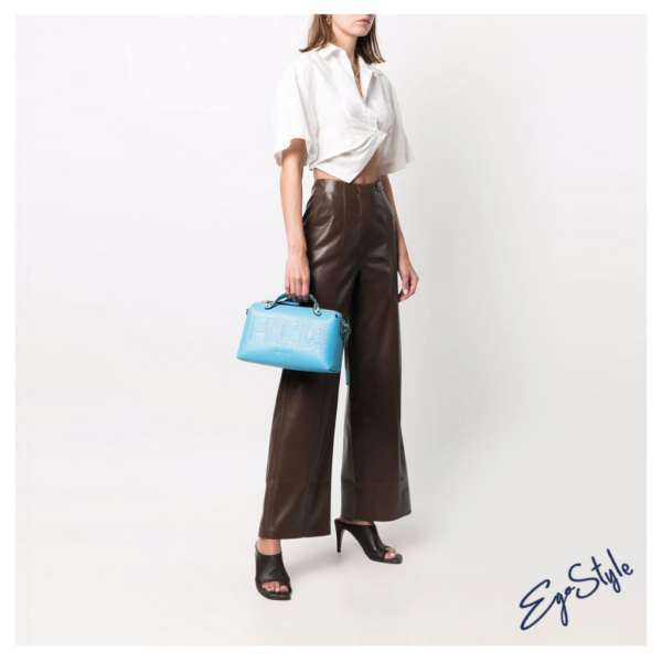 Túi Fendi Casual Style Leather 'Blue' 8BL146AFL8F1E8E - Ảnh 2