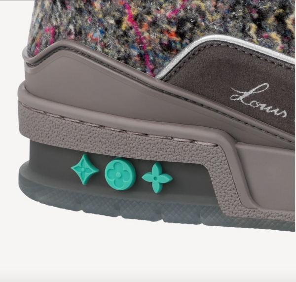Giày Louis Vuitton LV Trainers 2021 'Metallic Brown' 1A998B - Ảnh 5