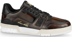 Giày Louis Vuitton Monogram Plain Leather 'Black' 1A8Z48