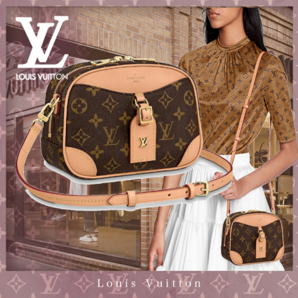 Túi Louis Vuitton Deauville Mini Monogram Handbag M45528 - Ảnh 5