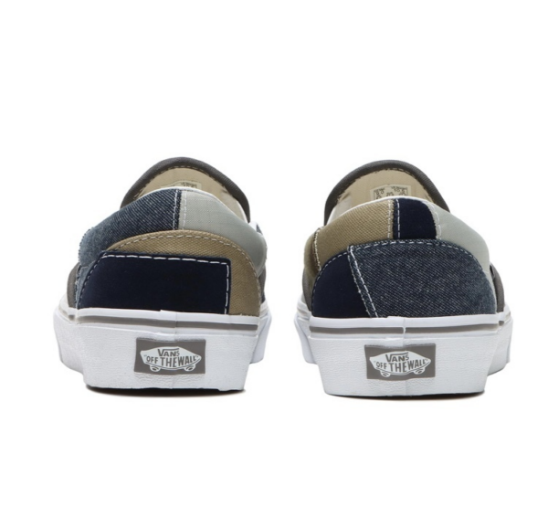 Giày Vans Slip-On Splicing 'Blue Brown' VN0000SHCMA - Ảnh 3