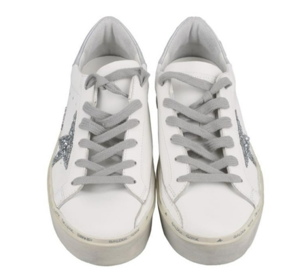 Giày Golden Goose Hi Star 'White' GWF00118 F002447 80185 - Ảnh 2