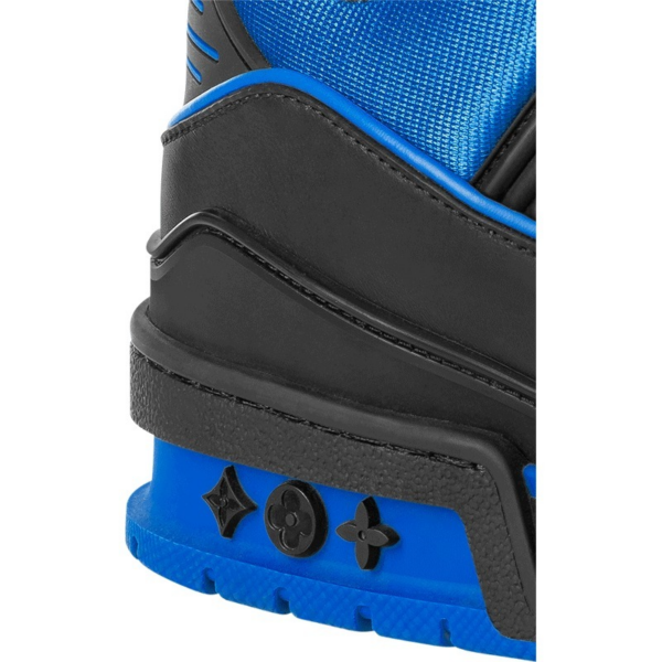 Giày Louis Vuitton LV Trainers 2021 'Black Navy' 1A8WFP - Ảnh 3