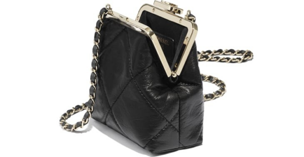 Túi Chanel Small Clutch With Chain Black AP1555-B03941-94305 - Ảnh 2