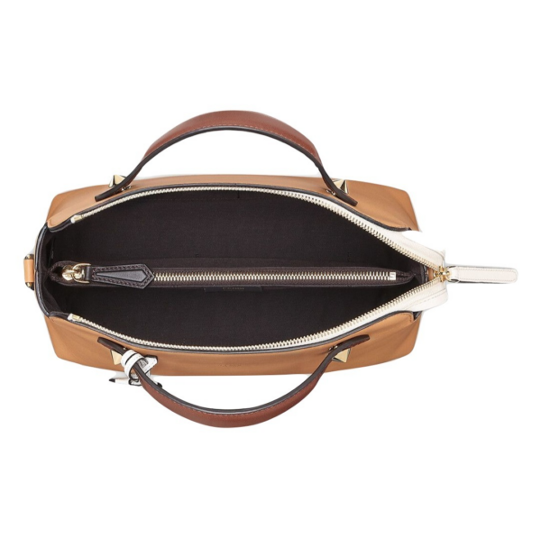 Túi Fendi Lethera Handbag 'Brown' 8BL1465QJF1E8N - Ảnh 5