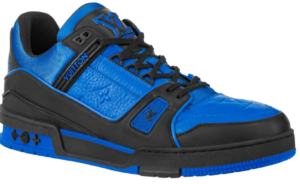 Giày Louis Vuitton LV Trainers 2021 'Black Navy' 1A8WFP