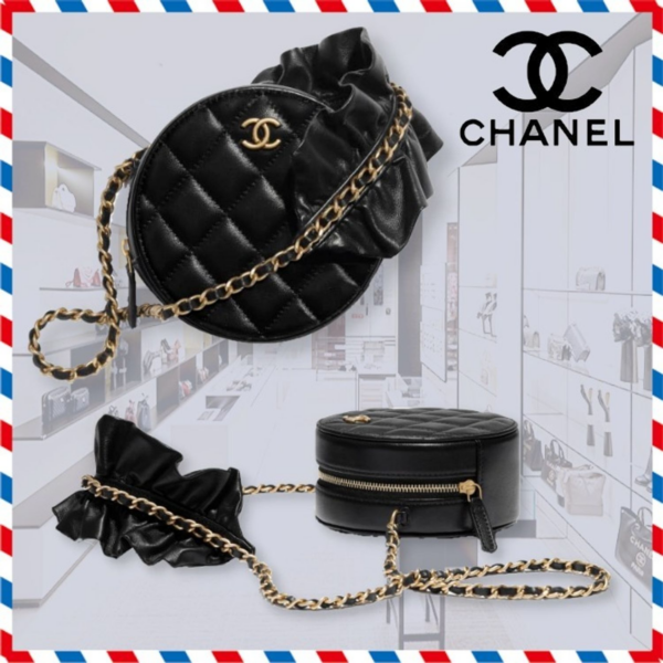 Túi Chanel Clutch With Chain Lambskin Black AP1894-B04369-94305 - Ảnh 2