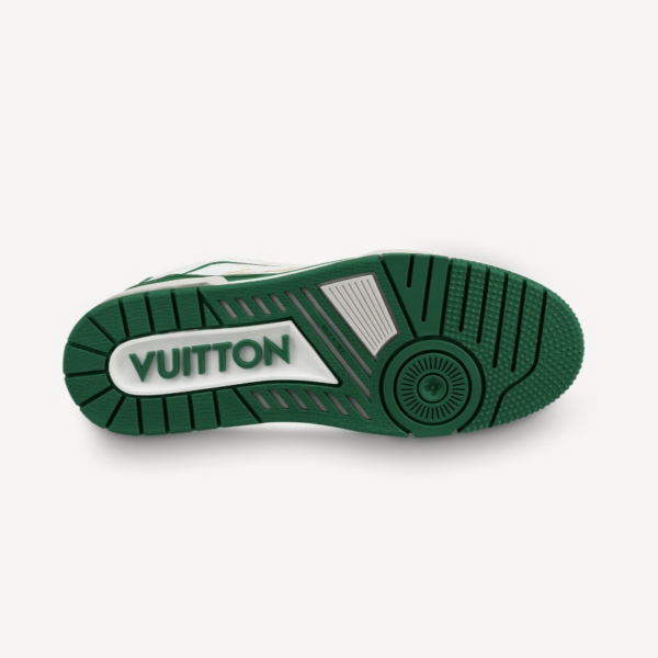 Giày Louis Vuitton LV Trainers 'White Green' 1A54HM - Ảnh 6