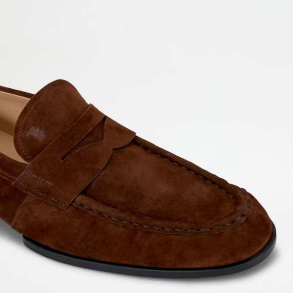 Giày Tod's Loafers In Suede Brown XXM02E0EC60OA6S610 - Ảnh 2
