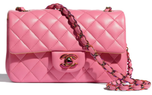 Túi Chanel Flap Bag Lambskin Pink A69900-B05187-NB358