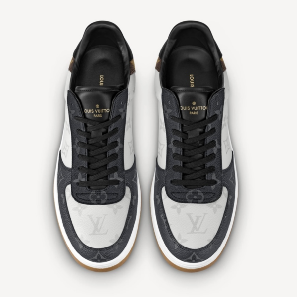 Giày Louis Vuitton Monogram Bi-color Logo Sneakers 1A8WG6 - Ảnh 2