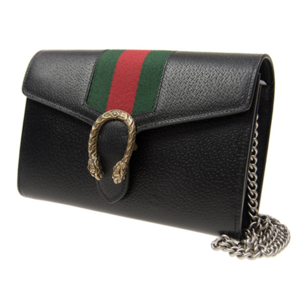 Túi Gucci Ladies Dionysus Web Stripe Chain Wallet 481377 CWI1X 1060 - Ảnh 3