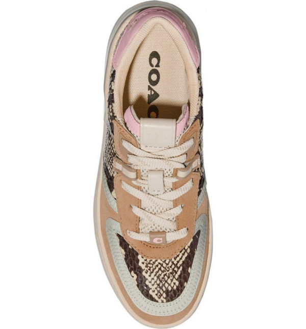 Giày Coach Citysole Court Sneaker In Snakeskin G5246-QHQ - Ảnh 5